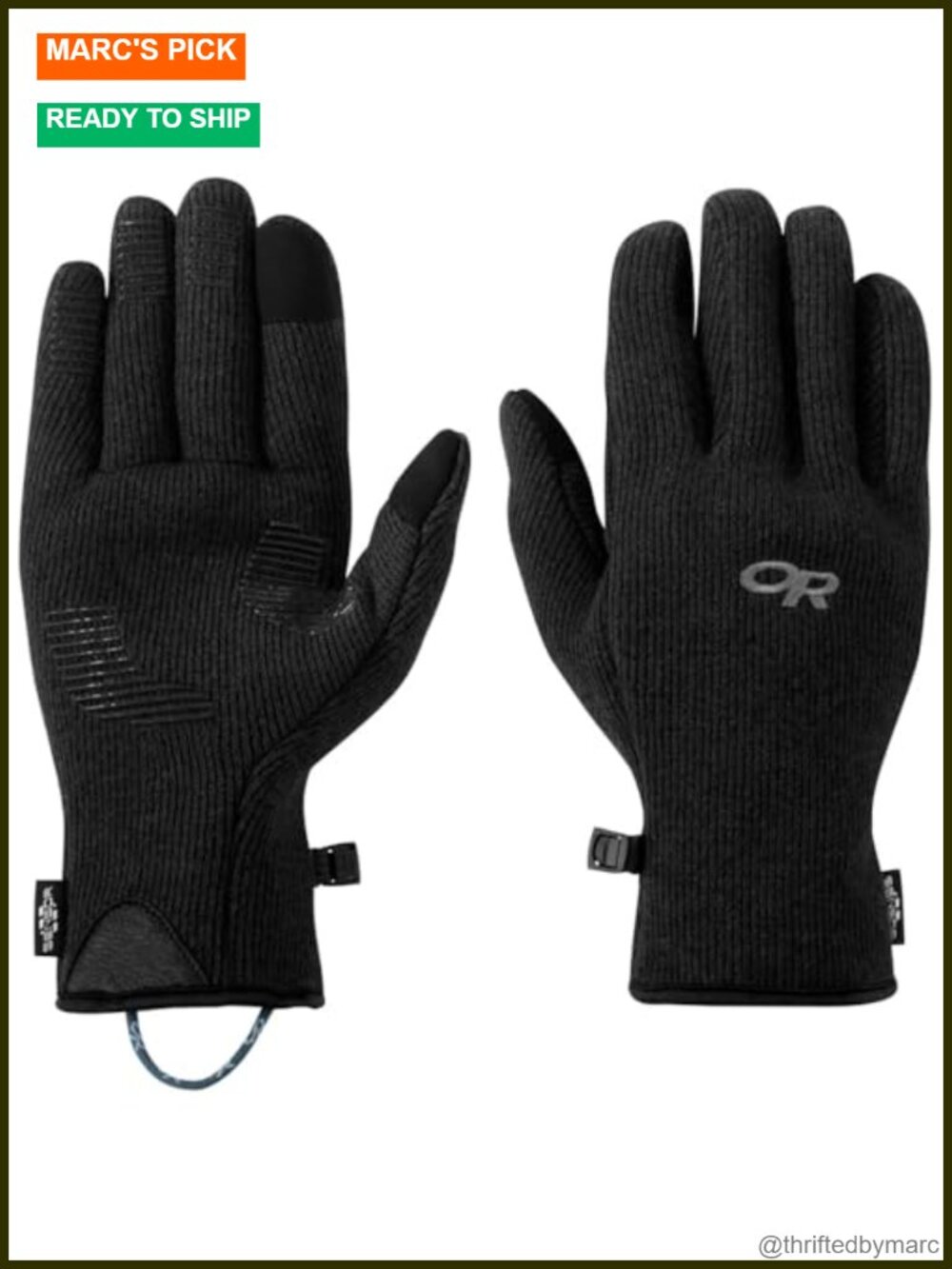Unisex Touchscreen Wool Winter Gloves - Cold Weather Sensor Gloves